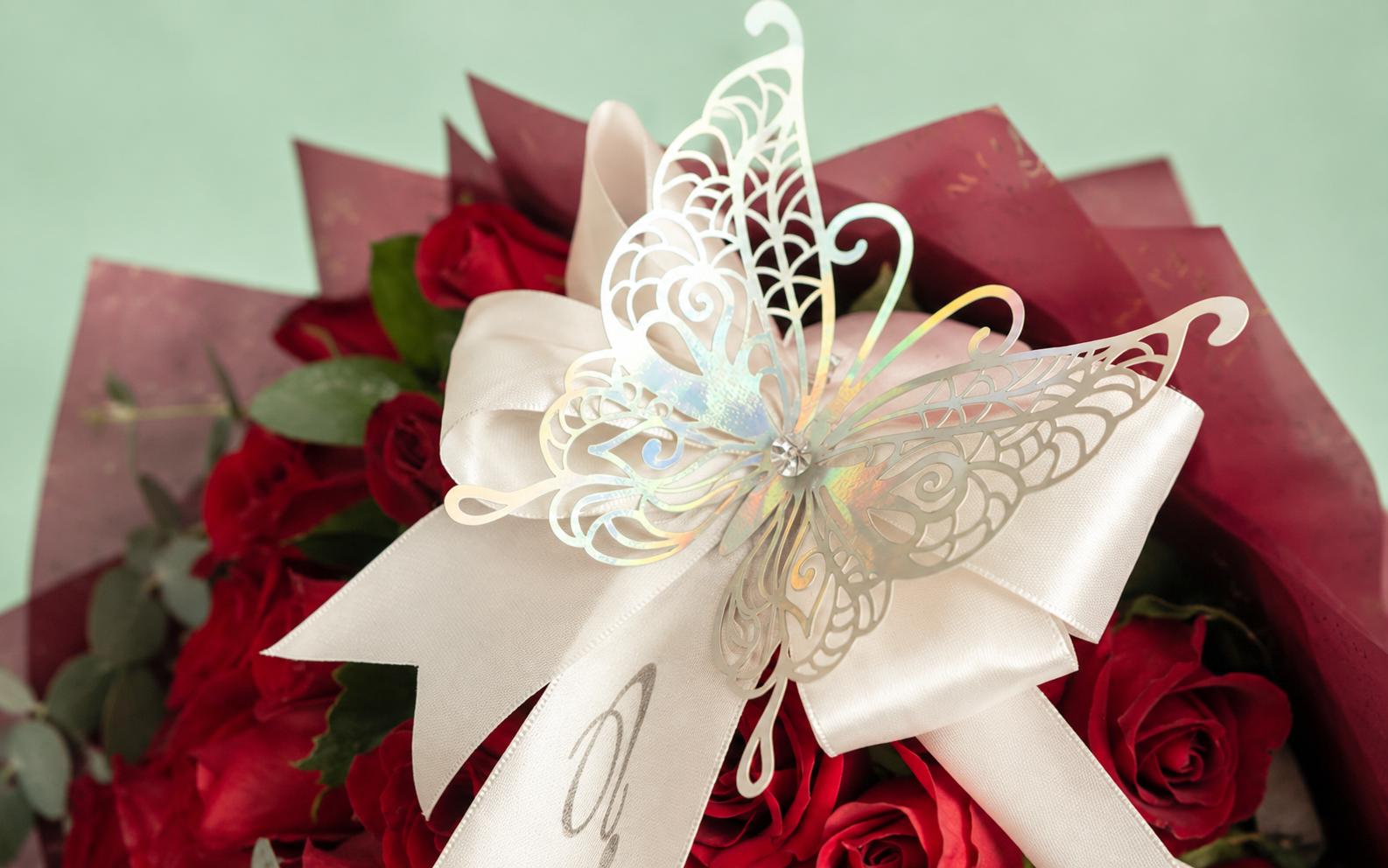 Ramo 50 Rosas "¿Quieres Ser Mi Novia?"