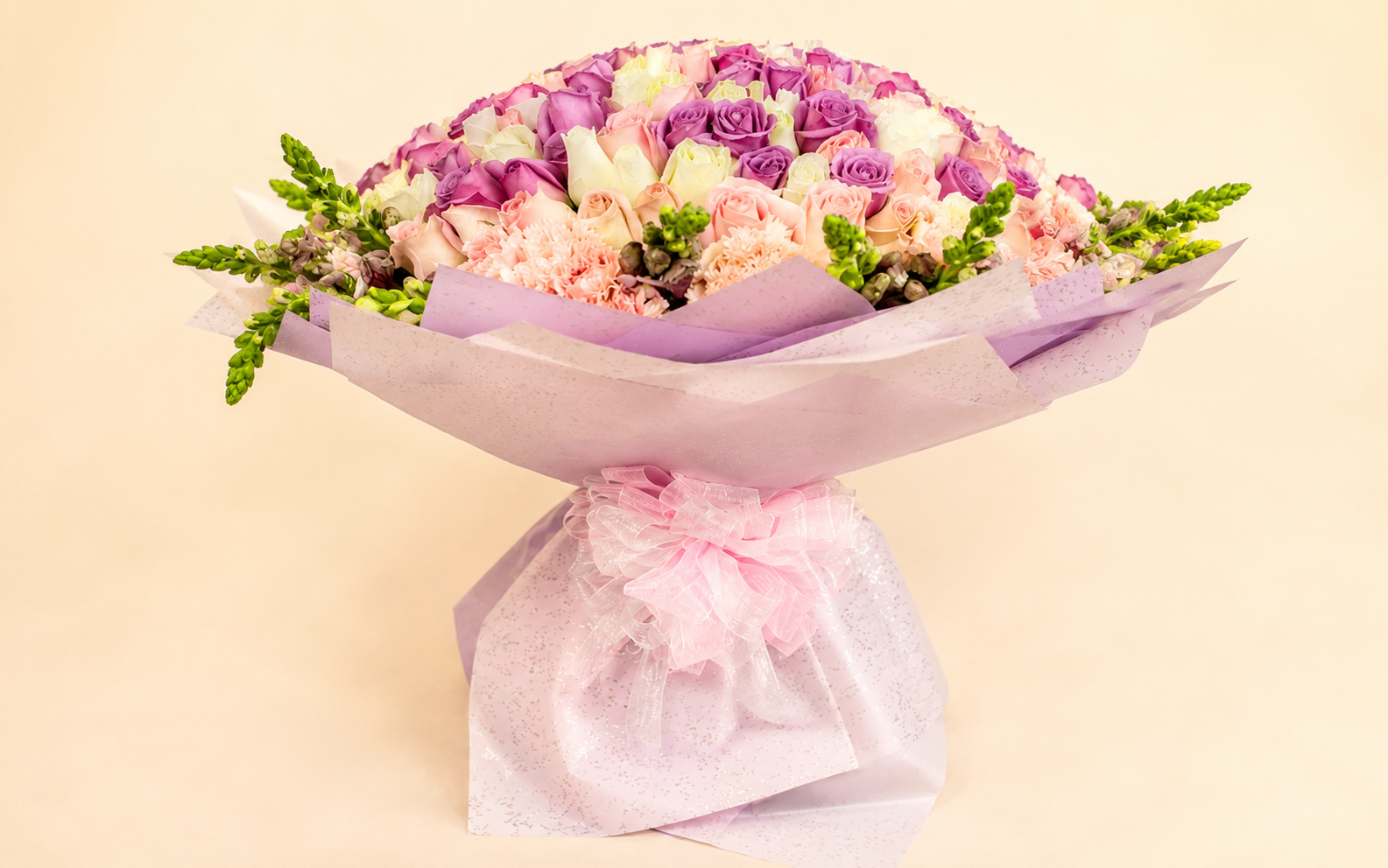 Ramo Rapunzel de 200 Rosas