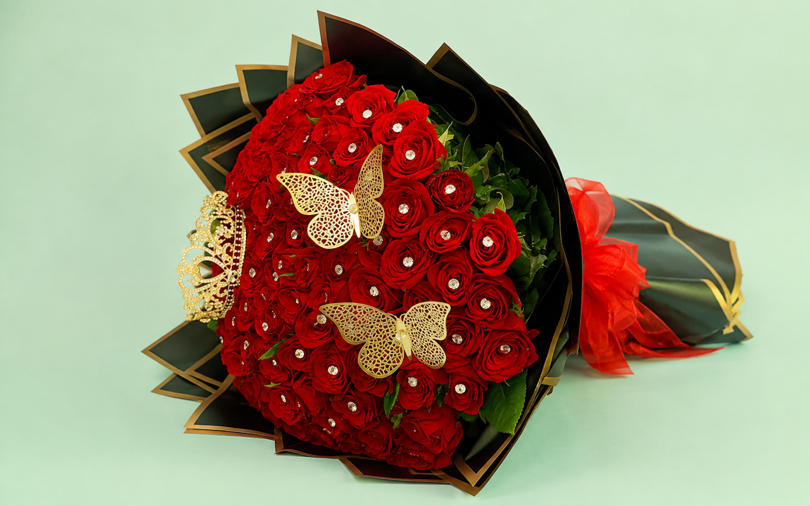 Ramo Buchón de 100 Rosas