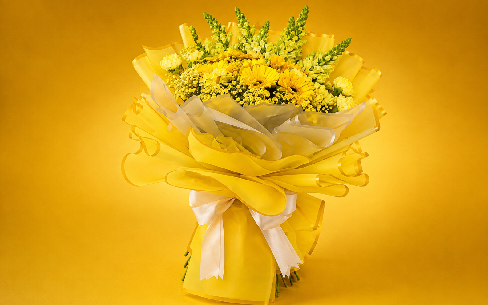 Primavera Amarilla Floral