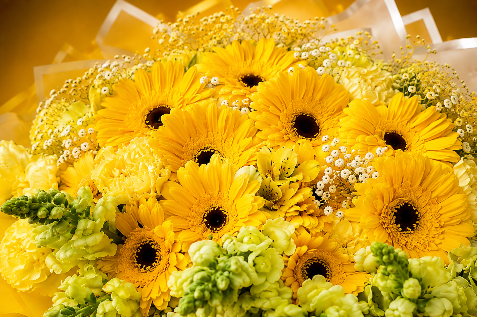 Primavera Amarilla Floral
