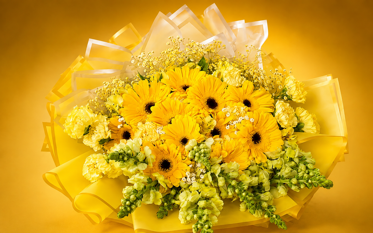 Primavera Amarilla Floral