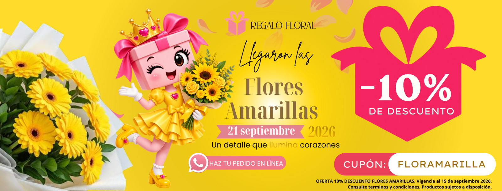 REGALO FLORAL...